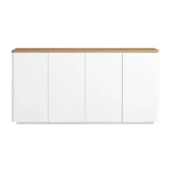 Agnes Curved Edge 150cm Wide Sideboard 15 Agnes Curved Edge 150cm Wide Sideboard -Best Furniture Shop BSD 119 WHITE OAK WB1