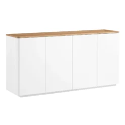 Agnes Curved Edge 150cm Wide Sideboard 17 Agnes Curved Edge 150cm Wide Sideboard -Best Furniture Shop BSD 119 WHITE OAK WB2
