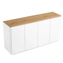 Agnes Curved Edge 150cm Wide Sideboard 19 Agnes Curved Edge 150cm Wide Sideboard -Best Furniture Shop BSD 119 WHITE OAK WB4