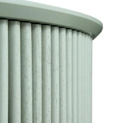 Maru Oak Round Coffee Table With Storage, Sage Green -Best Furniture Shop BSD 140 SAGE detail3