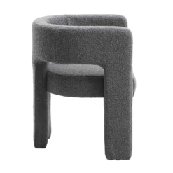 Greenwich Charcoal Boucle Dining Chair 18 Greenwich Charcoal Boucle Dining Chair -Best Furniture Shop DCH 2159 CHARCOAL BOUCLE WB3