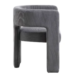 Greenwich Grey Corduroy Dining Chair 16 Greenwich Grey Corduroy Dining Chair -Best Furniture Shop DCH 2159 GREY CORD WB3