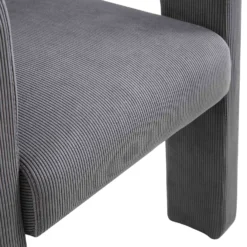 Greenwich Grey Corduroy Dining Chair 21 Greenwich Grey Corduroy Dining Chair -Best Furniture Shop DCH 2159 GREY CORD detail4