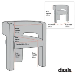 Greenwich Charcoal Boucle Dining Chair 16 Greenwich Charcoal Boucle Dining Chair -Best Furniture Shop DCH 2159 55ab5a38 29ca 42bc a5e1 978c65e90e9e