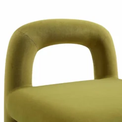 Libby Olive Green Velvet Dining Chair -Best Furniture Shop DCH 2160 OLIVE VEL detail1