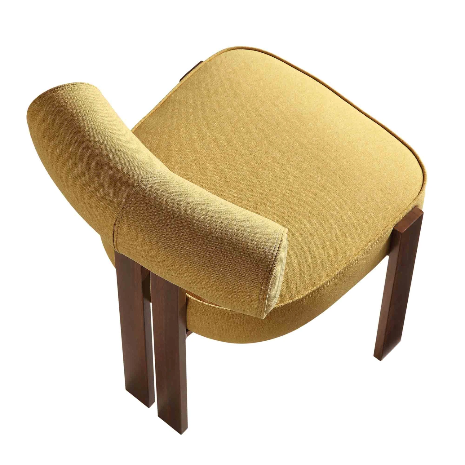 Ophelia Honey Gold Fabric Dining Chair 11 Ophelia Honey Gold Fabric Dining Chair - Image 11