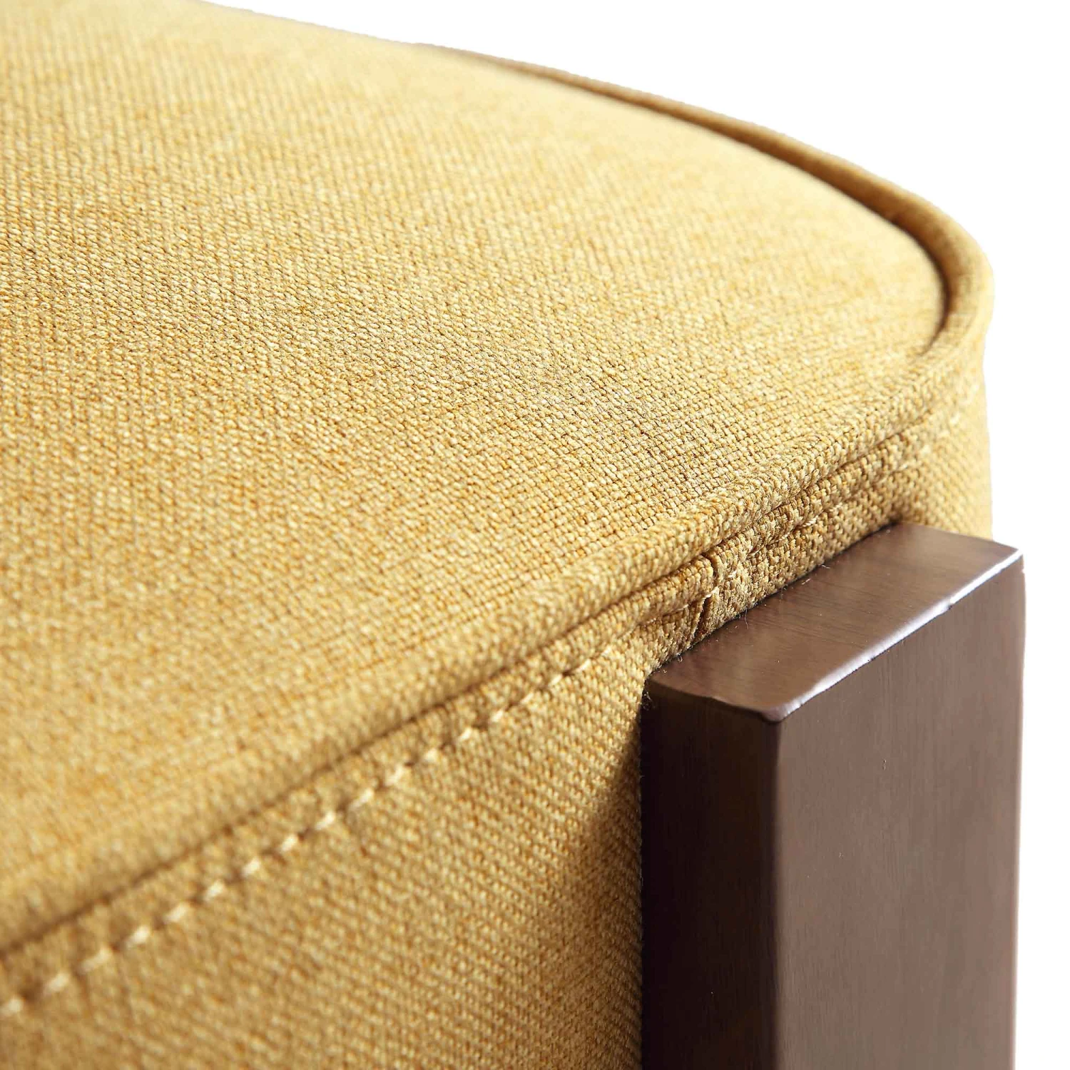 Ophelia Honey Gold Fabric Dining Chair 14 Ophelia Honey Gold Fabric Dining Chair - Image 14