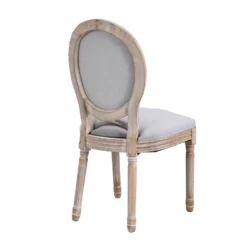 Lainston Set Of 2 Classic Limewashed Wooden Dining Chairs, Grey 16 Lainston Set Of 2 Classic Limewashed Wooden Dining Chairs, Grey -Best Furniture Shop DCH 88 GREY 2P WB5