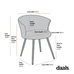 Kylie Set Of 2 Pink Velvet Dining Chairs -Best Furniture Shop Dimensional Drawings JUNE 2022 MO 104 5191bd51 559d 4ecb 882a 659fca1daf68