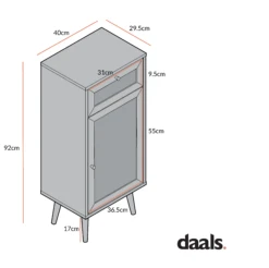 Frances Woven Rattan 1-Door Bathroom Cabinet, Mint 16 Frances Woven Rattan 1-Door Bathroom Cabinet, Mint -Best Furniture Shop Dimensional Drawings MAY 2023 FT BAC 01 d9d0473f 90a6 4aac a79e 556099300918