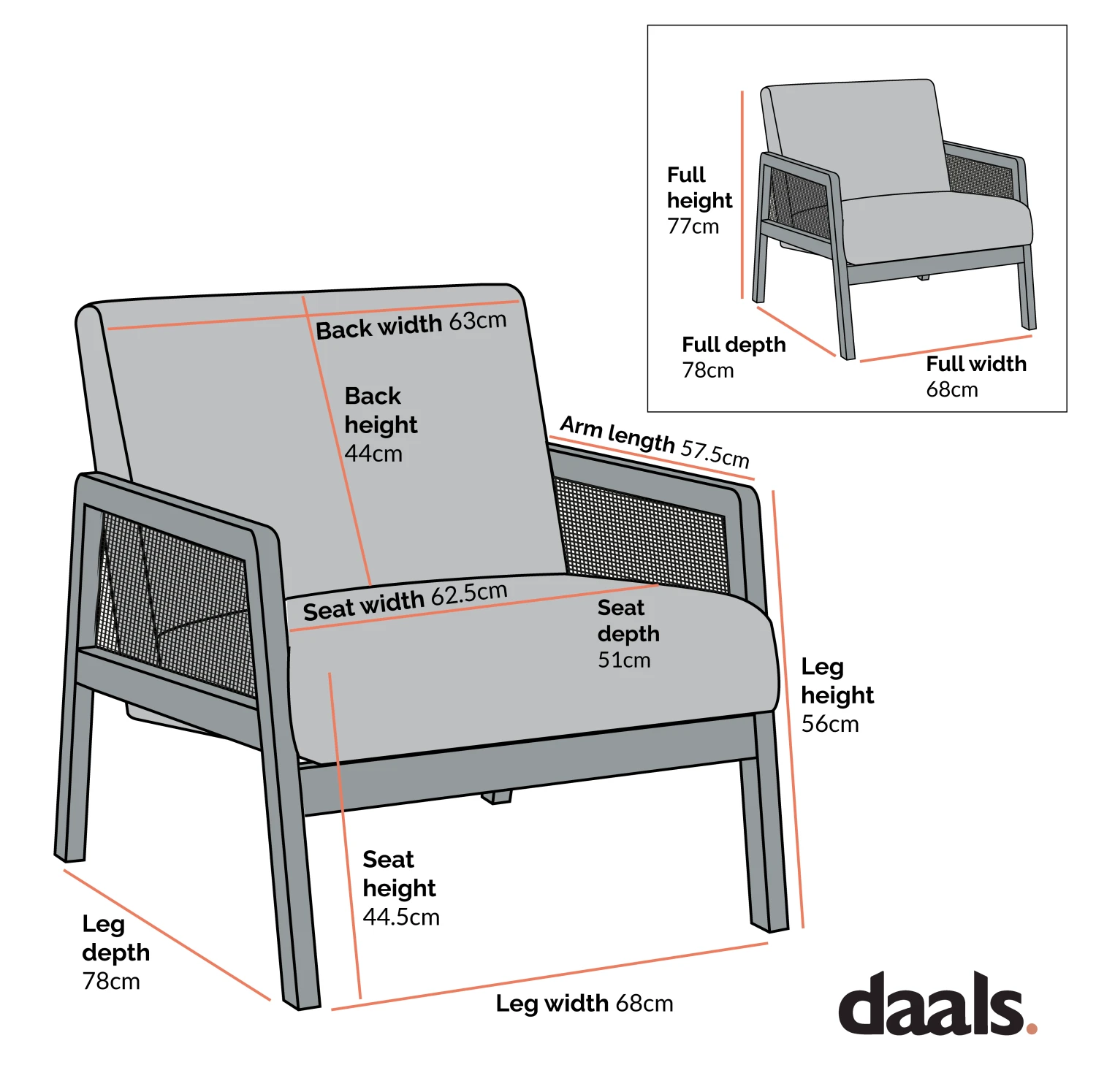 Fyne Moss Green Velvet Walnut Frame Rattan Armchair 5 Fyne Moss Green Velvet Walnut Frame Rattan Armchair - Image 5