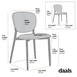 Kelmarsh Set Of 2 Navy Blue Velvet Upholstered Dining Chairs 14 Kelmarsh Set Of 2 Navy Blue Velvet Upholstered Dining Chairs -Best Furniture Shop Dimensional Drawings DCH 2128 38d1952d 0203 4808 a24d eee8541d170d