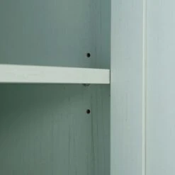 Frances Woven Rattan 1-Door Bathroom Cabinet, Mint 23 Frances Woven Rattan 1-Door Bathroom Cabinet, Mint -Best Furniture Shop FT BAC 01 SAGE detail4