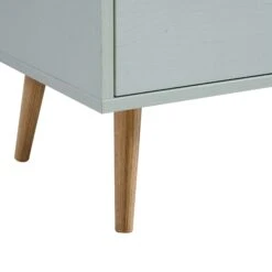 Anya Woven Rattan Chest Of 3 Drawer In Mint Colour -Best Furniture Shop FT COD 001 SAGE detail4