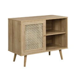 Frances Woven Rattan 1-Door Cabinet In Natural 13 Frances Woven Rattan 1-Door Cabinet In Natural -Best Furniture Shop FT SB 002 NATURAL 3