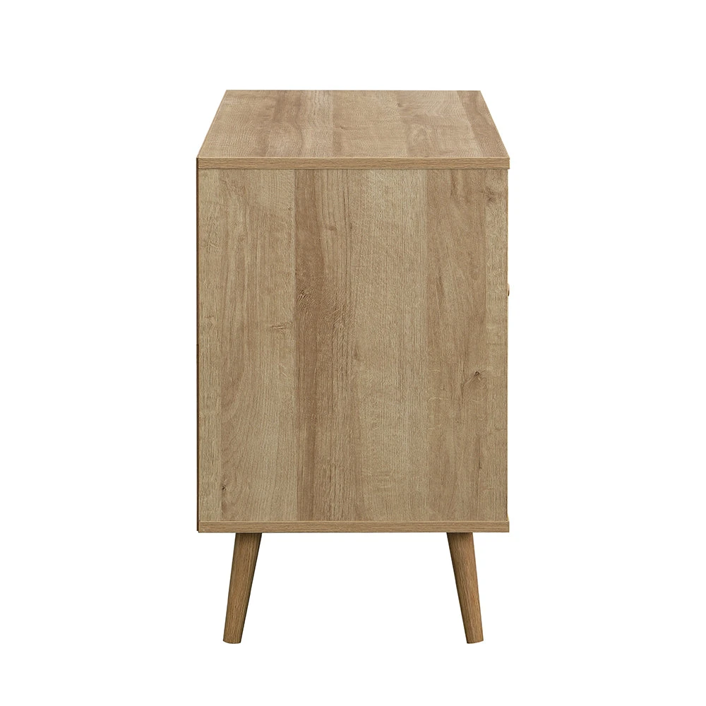 Frances Woven Rattan 1-Door Cabinet In Natural 7 Frances Woven Rattan 1-Door Cabinet In Natural - Image 7