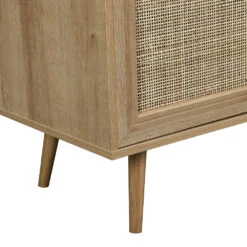Frances Woven Rattan 1-Door Cabinet In Natural 17 Frances Woven Rattan 1-Door Cabinet In Natural -Best Furniture Shop FT SB 002 NATURAL detail2