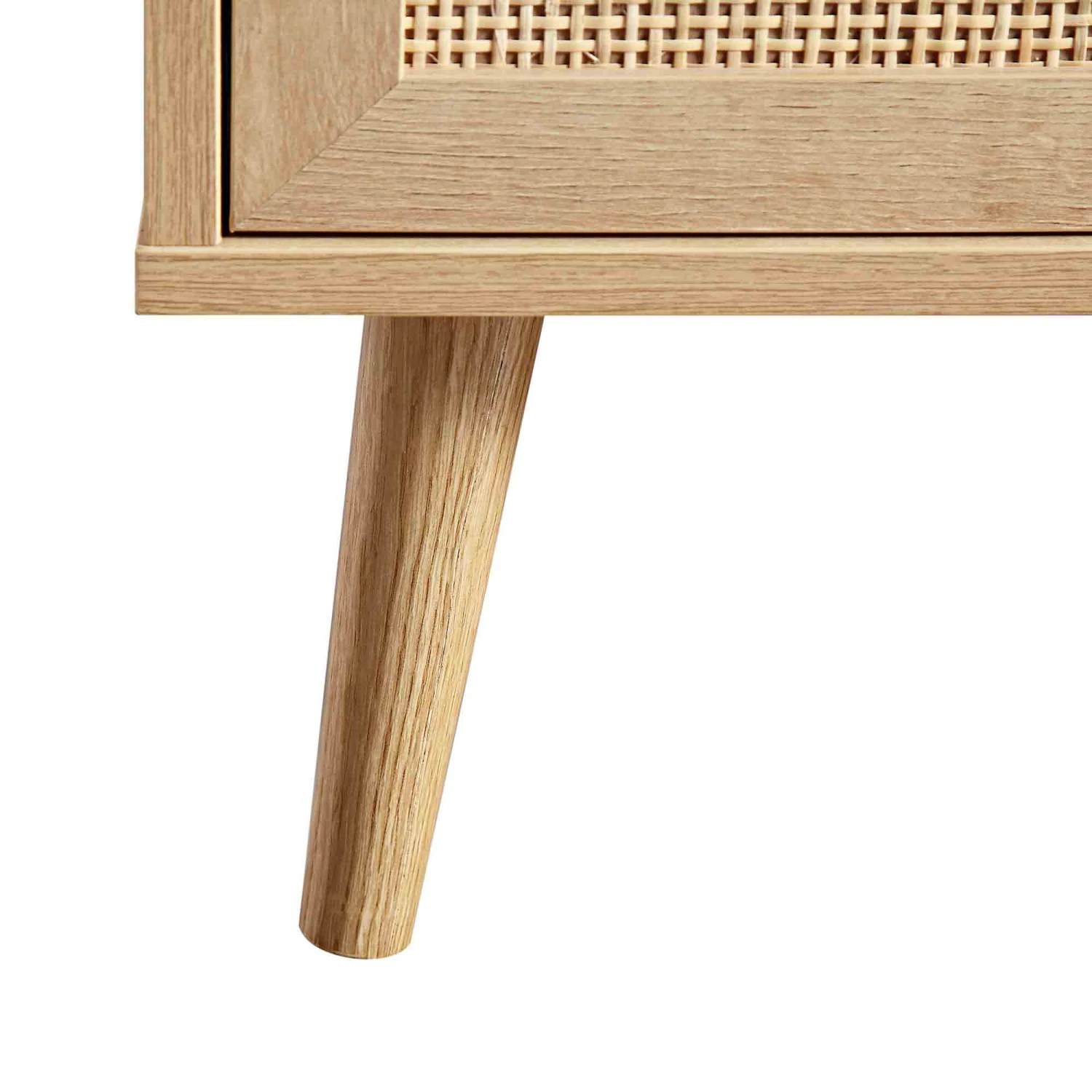 Frances Woven Rattan 160cm 3-Drawer TV Unit, Natural 14 Frances Woven Rattan 160cm 3-Drawer TV Unit, Natural - Image 14