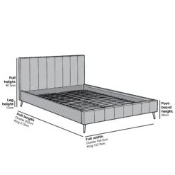 Sylvie Velvet Upholstered Bed Frame With Golden Chrome Legs, Pink Velvet 14 Sylvie Velvet Upholstered Bed Frame With Golden Chrome Legs, Pink Velvet -Best Furniture Shop Furniture Dimensions 3 JAH 06 cc676329 3fc9 4117 9f78 ca8c92ba86b9