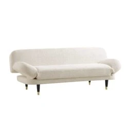 Solna 2-Seater Sofa Bed, Beige Boucle -Best Furniture Shop GCSF 2277 BEIGE BOU WB2