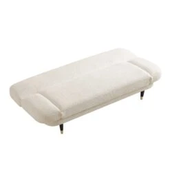 Solna 2-Seater Sofa Bed, Beige Boucle -Best Furniture Shop GCSF 2277 BEIGE BOU WB4