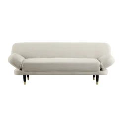Solna 2-Seater Sofa Bed, Champagne Velvet -Best Furniture Shop GCSF 2277 CHAMP VEL GIF1