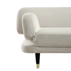 Solna 2-Seater Sofa Bed, Champagne Velvet -Best Furniture Shop GCSF 2277 CHAMP VEL GIF3