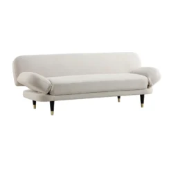 Solna 2-Seater Sofa Bed, Champagne Velvet -Best Furniture Shop GCSF 2277 CHAMP VEL WB2