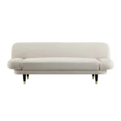 Solna 2-Seater Sofa Bed, Champagne Velvet -Best Furniture Shop GCSF 2277 CHAMP VEL WB3