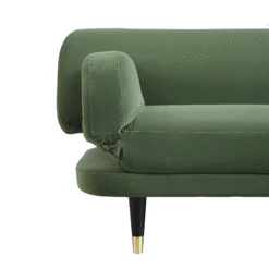 Solna 2-Seater Sofa Bed, Moss Green Velvet -Best Furniture Shop GCSF 2277 MOSS VEL GIF3