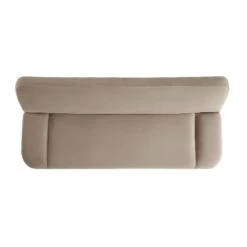 Solna 2-Seater Sofa Bed, Mink Velvet -Best Furniture Shop GCSF 2277 TAUPE VEL WB4