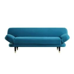 Solna 2-Seater Sofa Bed, Teal Velvet 22 Solna 2-Seater Sofa Bed, Teal Velvet -Best Furniture Shop GCSF 2277 TEAL VEL WB1