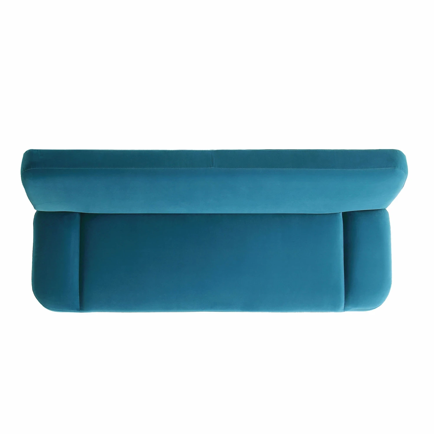 Solna 2-Seater Sofa Bed, Teal Velvet 11 Solna 2-Seater Sofa Bed, Teal Velvet - Image 11