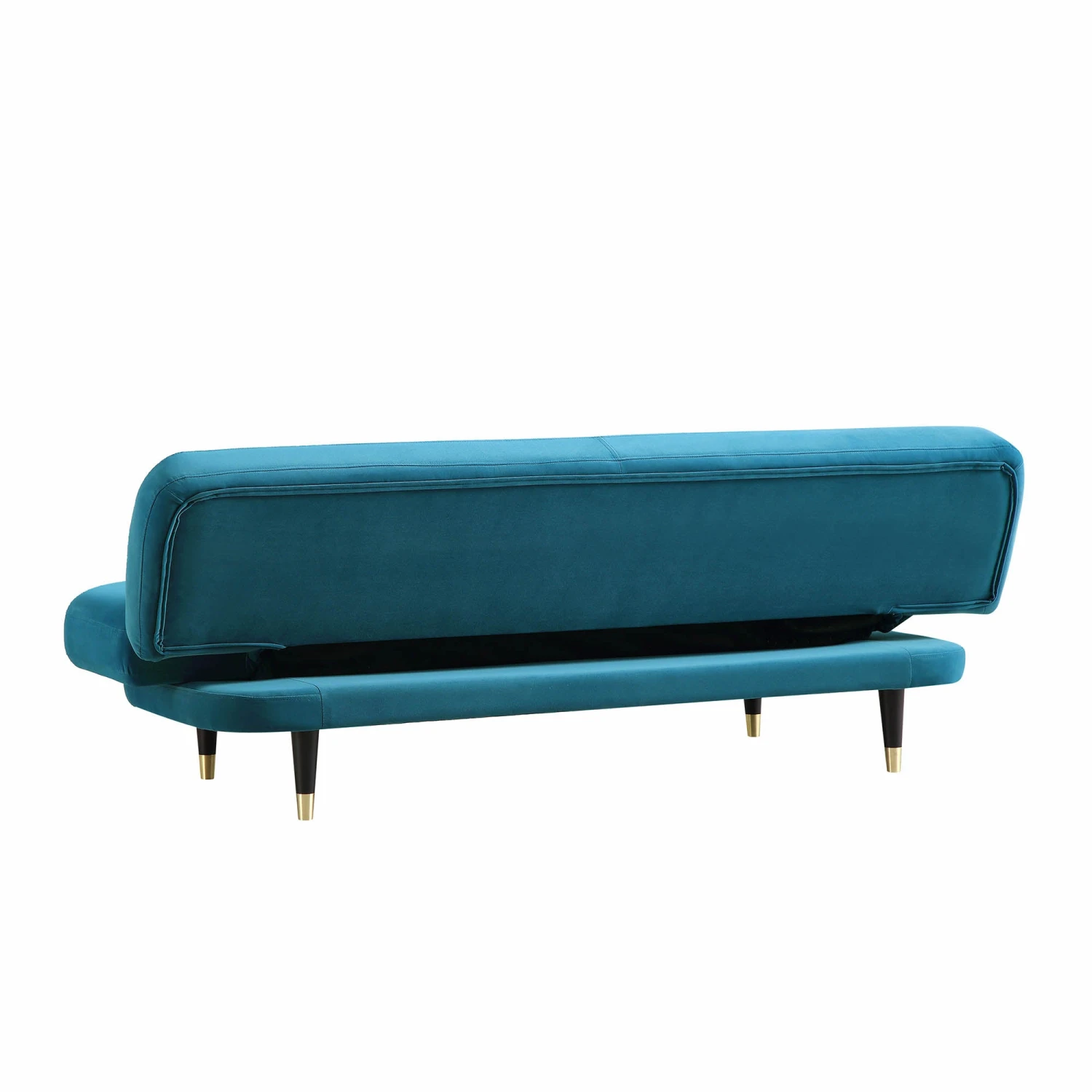 Solna 2-Seater Sofa Bed, Teal Velvet 12 Solna 2-Seater Sofa Bed, Teal Velvet - Image 12