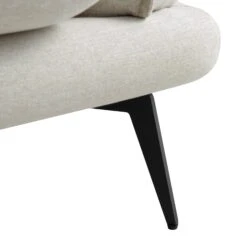 Obriel Oatmeal Fabric Armchair -Best Furniture Shop GCSF 2299 OAT FAB 1ST detail4