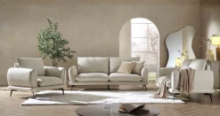 Obriel Oatmeal Fabric Sofa, 3-Seater -Best Furniture Shop GCSF 2299 OAT FAB group1 scaled