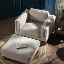 Dipley Champagne Velvet Sofa, 1-Seater -Best Furniture Shop GCSF 2339 CHAMP VEL 1ST scene3