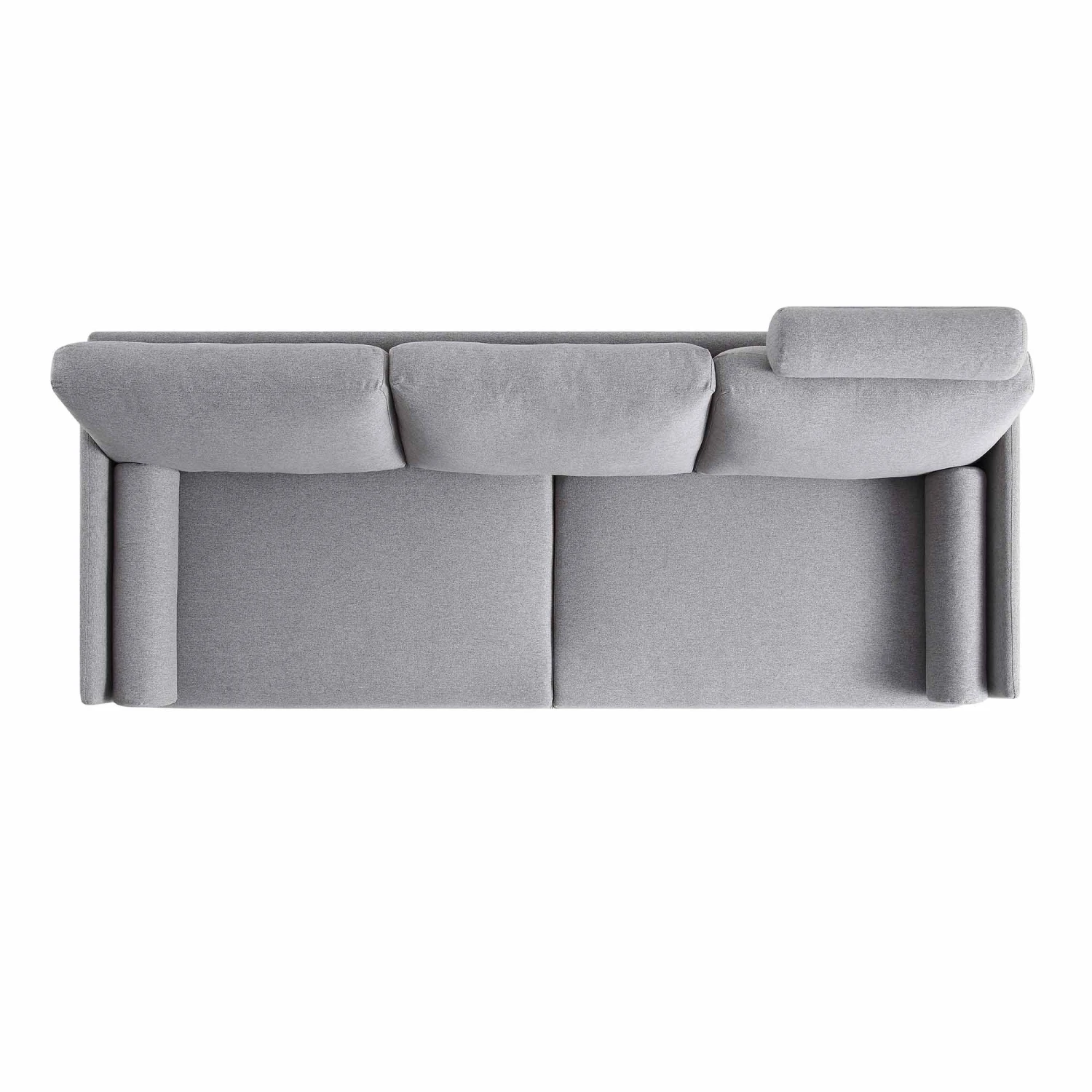 Timber Grey Marl Fabric Sofa, 3-Seater 9 Timber Grey Marl Fabric Sofa, 3-Seater - Image 9
