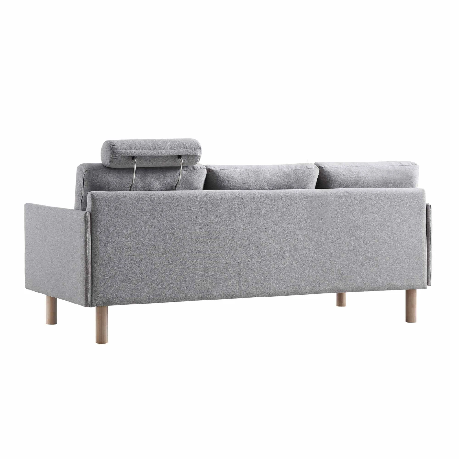 Timber Grey Marl Fabric Sofa, 3-Seater 10 Timber Grey Marl Fabric Sofa, 3-Seater - Image 10