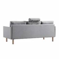 Timber Grey Marl Fabric Sofa, 3-Seater 25 Timber Grey Marl Fabric Sofa, 3-Seater -Best Furniture Shop GCSF 2348 GREY FAB 3ST WB7