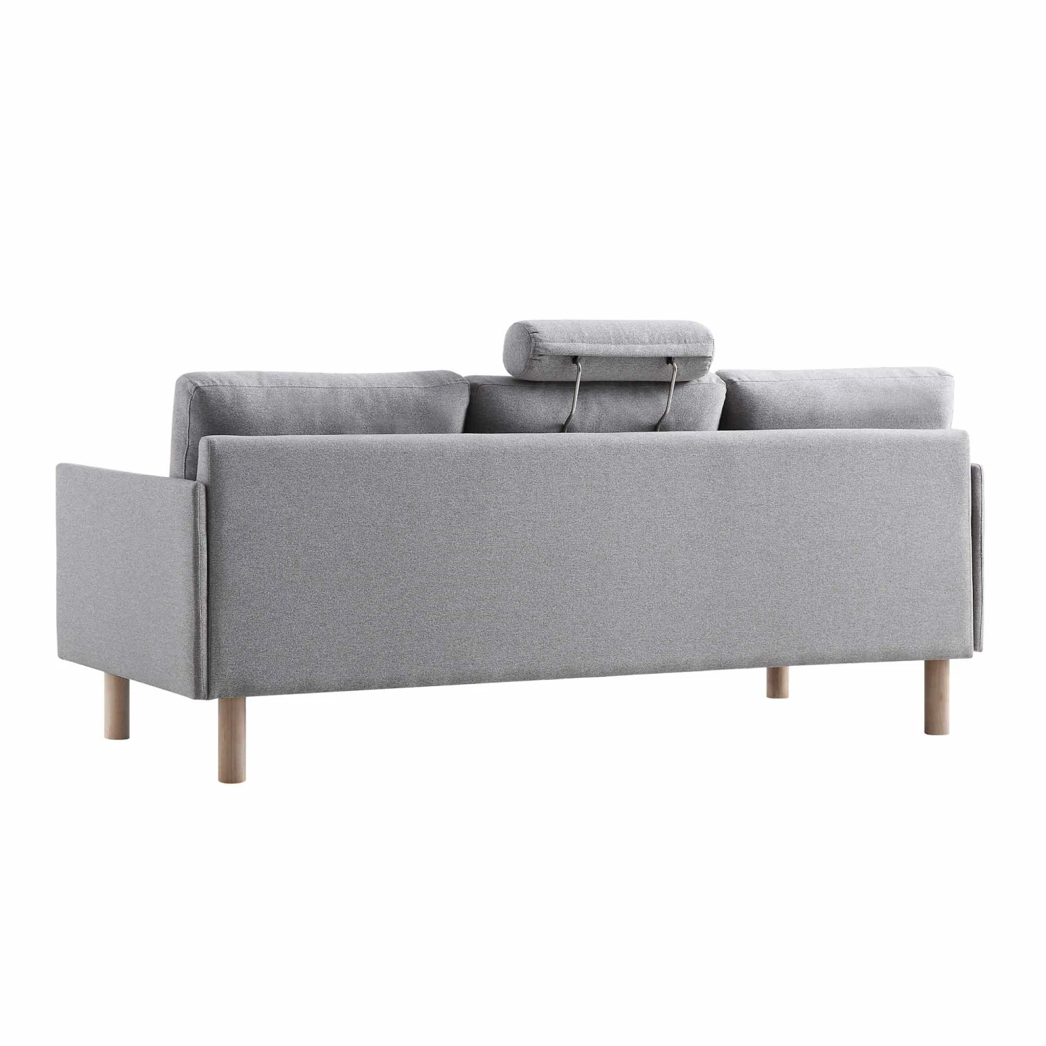 Timber Grey Marl Fabric Sofa, 3-Seater 11 Timber Grey Marl Fabric Sofa, 3-Seater - Image 11