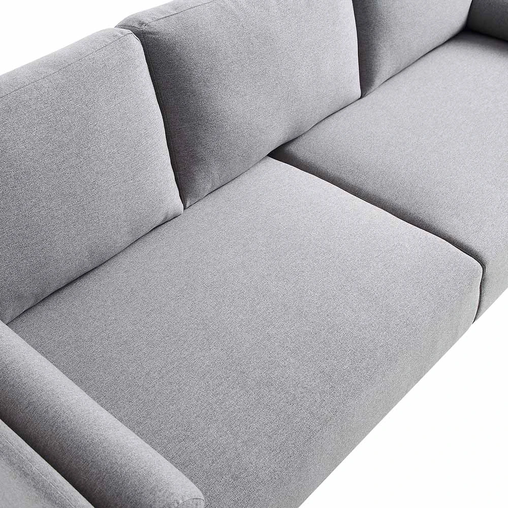 Timber Grey Marl Fabric Sofa, 3-Seater 14 Timber Grey Marl Fabric Sofa, 3-Seater - Image 14