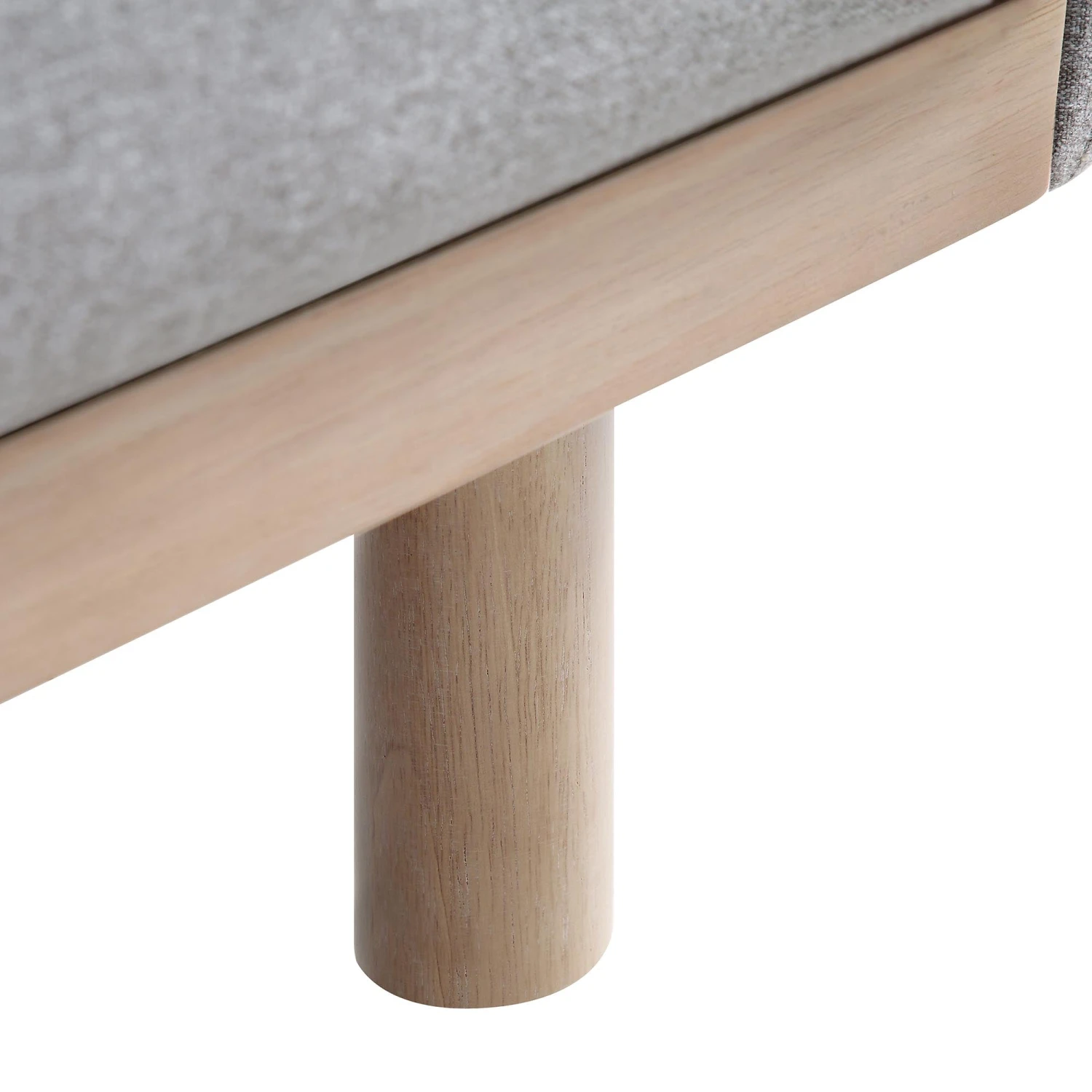 Timber Grey Marl Fabric Sofa, 3-Seater 13 Timber Grey Marl Fabric Sofa, 3-Seater - Image 13