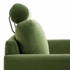 Timber Fern Green Velvet Armchair -Best Furniture Shop GCSF 2348 MOSS VEL 1ST detail2