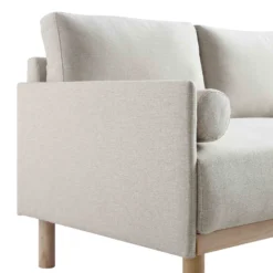 Timber Oatmeal Fabric Sofa, 3-Seater 25 Timber Oatmeal Fabric Sofa, 3-Seater -Best Furniture Shop GCSF 2348 OAT FAB 3ST detail2