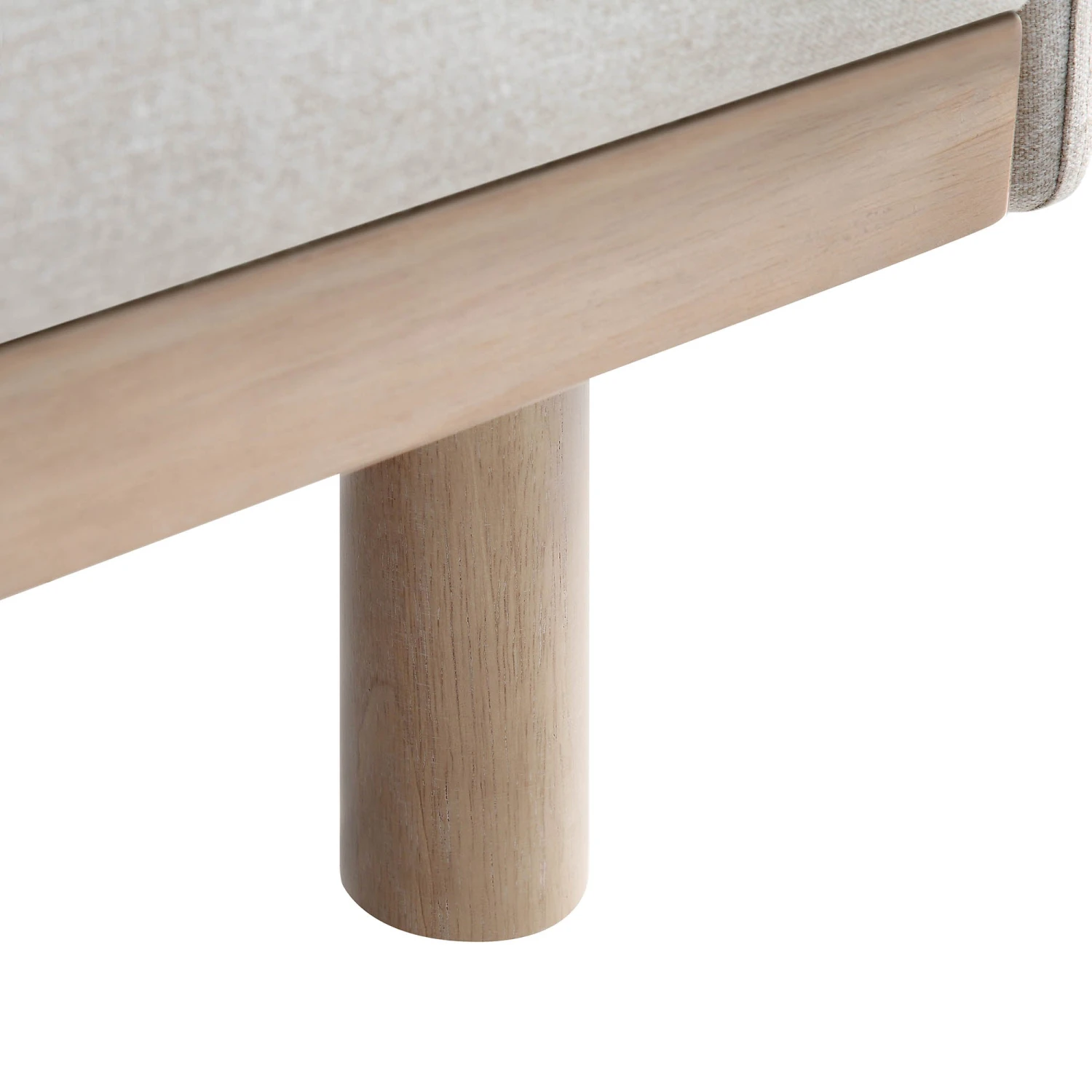 Timber Oatmeal Fabric Sofa, 3-Seater 13 Timber Oatmeal Fabric Sofa, 3-Seater - Image 13