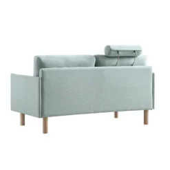 Timber Sage Green Fabric Sofa, 2-Seater -Best Furniture Shop GCSF 2348 SAGE FAB 2ST WB6
