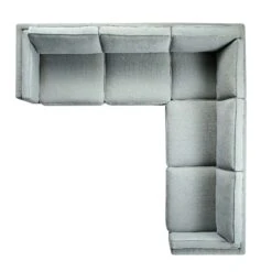 Dipley Sage Woven Fabric Grande Corner Sofa 24 Dipley Sage Woven Fabric Grande Corner Sofa -Best Furniture Shop GCSF 2399 SAGE WOV LARGECORNER WB4