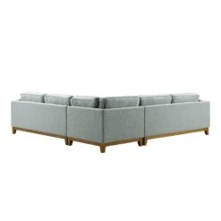 Dipley Sage Woven Fabric Grande Corner Sofa 25 Dipley Sage Woven Fabric Grande Corner Sofa -Best Furniture Shop GCSF 2399 SAGE WOV LARGECORNER WB5