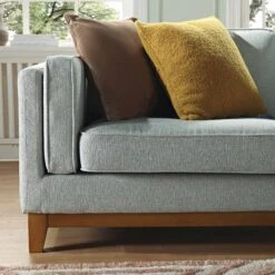 Dipley Sage Woven Fabric Grande Corner Sofa 19 Dipley Sage Woven Fabric Grande Corner Sofa -Best Furniture Shop GCSF 2399 SAGE WOV LARGECORNER scene4